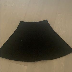 Black Skirt with detail